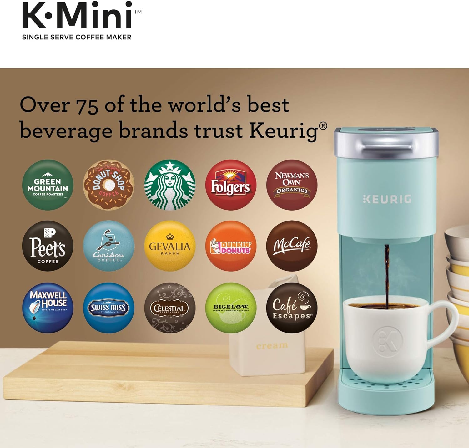 Keurig K Mini Plus Single Serve K Cup Pod Coffee Maker Dusty Rose｜TikTok  Search